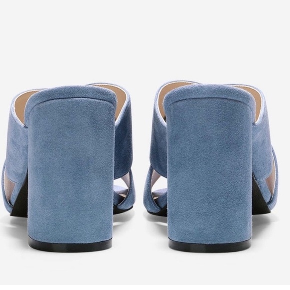 Cole Haan Women's Baby Blue Gabby Mules 8.5 - Picture 3 of 9